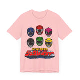 Zyuranger Helmets Super Sentai T Shirt Custom Graphic Art Cosplay Shirts Power Rangers Retro Vintage 90s Tee
