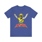 Gokaiger Yellow Roll Call  Super Sentai T Shirt Custom Graphic Art Cosplay Shirts Power Rangers Retro Vintage 90s Tee