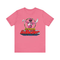 Pink Zyuranger Super Sentai T Shirt Custom Graphic Art Cosplay Shirts Power Rangers Retro Vintage 90s Tee