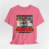 Dairanger Team Tee Super Sentai T Shirt Custom Graphic Art Cosplay Shirts Rangers Retro Vintage 90s