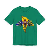Battle Bikes Vintage Style Super Sentai T Shirt Custom Graphic Art Cosplay Shirts Power Rangers Retro  90s Tee