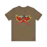 Kyoryu Red Super Sentai T Shirt Custom Graphic Art Cosplay Shirts Power Rangers Retro Vintage 90s Tee