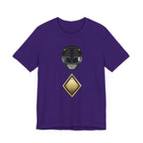 Black Dragon Shield Super Sentai T Shirt Custom Graphic Art Cosplay Shirts Power Rangers Retro Vintage 90s Tee