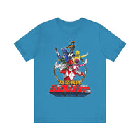 Zyuranger Team Super Sentai T Shirt Custom Graphic Art Cosplay Shirts Power Rangers Retro Vintage 90s Tee