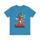 Zyuranger Team Super Sentai T Shirt Custom Graphic Art Cosplay Shirts Power Rangers Retro Vintage 90s Tee
