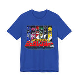Zyuranger Super Sentai T Shirt Custom Graphic Art Cosplay Shirts Power Rangers Retro Vintage 90s Tee