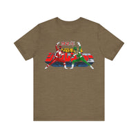 Zyuranger 1992 Super Sentai T Shirt Custom Graphic Art Cosplay Shirts Power Rangers Retro Vintage 90s Tee