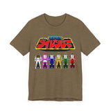 Dairanger keys Super Sentai T Shirt Custom Graphic Art Cosplay Gokaiger Shirts Power Rangers Retro Vintage 90s Tee