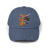 Zyuranger Daizyujin Distressed Hat Super Sentai T Shirt Custom Graphic Art Cosplay Shirts  Retro Vintage 90s