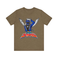 Gokaiger Blue Roll Call Super Sentai T Shirt Custom Graphic Art Cosplay Shirts Power Rangers Retro Vintage 90s Tee