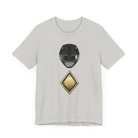Black Dragon Shield Super Sentai T Shirt Custom Graphic Art Cosplay Shirts Power Rangers Retro Vintage 90s Tee