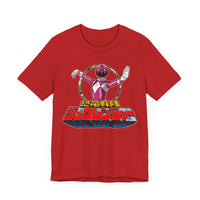 Pink Zyuranger Super Sentai T Shirt Custom Graphic Art Cosplay Shirts Power Rangers Retro Vintage 90s Tee