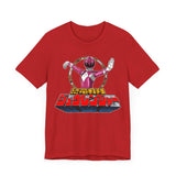 Pink Zyuranger Super Sentai T Shirt Custom Graphic Art Cosplay Shirts Power Rangers Retro Vintage 90s Tee