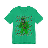 MMPR JDF OG Green Ranger Super Sentai T Shirt Custom Graphic Art Cosplay Shirts Power Rangers Retro Vintage 90s Tee