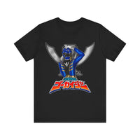 Gokaiger Blue Roll Call Super Sentai T Shirt Custom Graphic Art Cosplay Shirts Power Rangers Retro Vintage 90s Tee