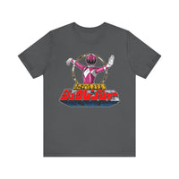 Pink Zyuranger Super Sentai T Shirt Custom Graphic Art Cosplay Shirts Power Rangers Retro Vintage 90s Tee