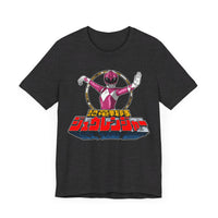 Pink Zyuranger Super Sentai T Shirt Custom Graphic Art Cosplay Shirts Power Rangers Retro Vintage 90s Tee