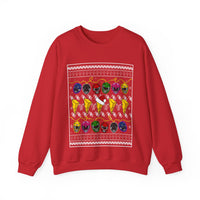 MMPR Ugly Christmas Sweatshirt Super Sentai T Shirt Custom Graphic Art Cosplay Shirts Power Rangers Retro Vintage 90s Tee