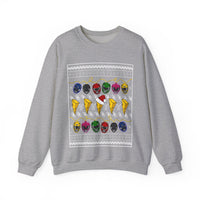 MMPR Ugly Christmas Sweatshirt Super Sentai T Shirt Custom Graphic Art Cosplay Shirts Power Rangers Retro Vintage 90s Tee