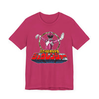 Pink Zyuranger Super Sentai T Shirt Custom Graphic Art Cosplay Shirts Power Rangers Retro Vintage 90s Tee