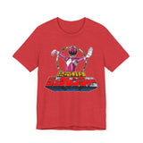 Pink Zyuranger Super Sentai T Shirt Custom Graphic Art Cosplay Shirts Power Rangers Retro Vintage 90s Tee