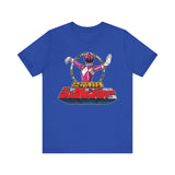 Pink Zyuranger Super Sentai T Shirt Custom Graphic Art Cosplay Shirts Power Rangers Retro Vintage 90s Tee
