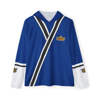 Shinkenger Blue Hoodie (Full Print) Super Sentai T Shirt Custom Graphic Art Cosplay Shirts Power Rangers Samurai Retro Vintage 90s Tee