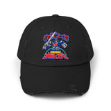 Megaranger Mecha Distressed Hat Custom Graphic Art Cosplay Shirts Rangers Retro Vintage 90s