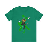 Green Samurai Dragon Ranger Super Sentai T Shirt Custom Graphic Art Cosplay Shirts Power Rangers Retro Vintage 90s Tee