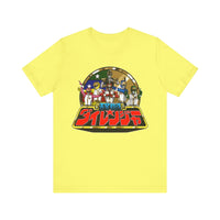 Dairanger Team Super Sentai T Shirt Custom Graphic Art Cosplay Shirts Power Rangers Retro Vintage 90s Tee
