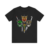 Ranger Evolution Super Sentai T Shirt Custom Graphic Art Cosplay Shirts Power Rangers Retro Vintage 90s Tee