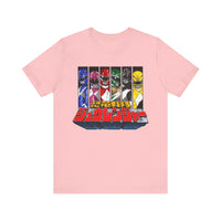 Zyuranger Super Sentai T Shirt Custom Graphic Art Cosplay Shirts Power Rangers Retro Vintage 90s Tee