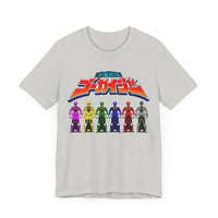 Gokaiger Ranger Keys Super Sentai T Shirt Custom Graphic Art Cosplay Shirts Power Rangers Retro Vintage 90s Tee