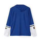 Shinkenger Blue Hoodie (Full Print) Super Sentai T Shirt Custom Graphic Art Cosplay Shirts Power Rangers Samurai Retro Vintage 90s Tee