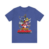 Zyuranger Team Super Sentai T Shirt Custom Graphic Art Cosplay Shirts Power Rangers Retro Vintage 90s Tee
