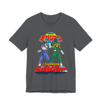 Legendary Izumi Green Ranger Changeman Blue Super Sentai T Shirt Custom Graphic Art Cosplay Shirts Power Rangers Retro Vintage Tee