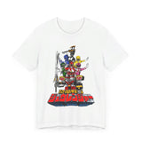 Zyuranger Super Sentai T Shirt Custom Graphic Art Cosplay Shirts Power Rangers Retro Vintage 90s Tee