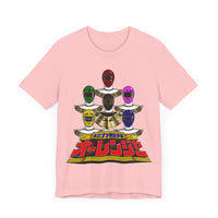 Ohranger Team Super Sentai T Shirt Custom Graphic Art Cosplay Shirts Power Rangers Retro Vintage 90s Tee
