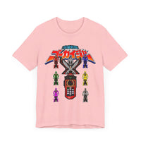 Gokaiger Gokai Change Super Sentai T Shirt Custom Graphic Art Cosplay Shirts Power Rangers Retro Vintage 90s Tee