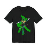 Green Samurai Dragon Ranger Super Sentai T Shirt Custom Graphic Art Cosplay Shirts Power Rangers Retro Vintage 90s Tee