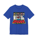 Dairanger Team Tee Super Sentai T Shirt Custom Graphic Art Cosplay Shirts Rangers Retro Vintage 90s