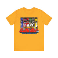 Zyuranger Super Sentai T Shirt Custom Graphic Art Cosplay Shirts Power Rangers Retro Vintage 90s Tee