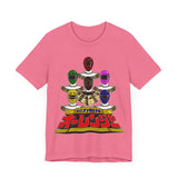 Ohranger Team Super Sentai T Shirt Custom Graphic Art Cosplay Shirts Power Rangers Retro Vintage 90s Tee