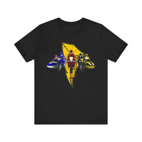 Battle Bikes Vintage Style Super Sentai T Shirt Custom Graphic Art Cosplay Shirts Power Rangers Retro  90s Tee