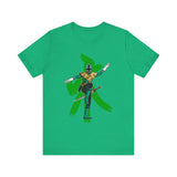Green Samurai Dragon Ranger Super Sentai T Shirt Custom Graphic Art Cosplay Shirts Power Rangers Retro Vintage 90s Tee