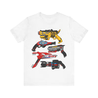 Sentai Blasters Super Sentai T Shirt Custom Graphic Art Cosplay Shirts Power Rangers Retro Vintage 90s Tee