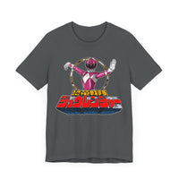 Pink Zyuranger Super Sentai T Shirt Custom Graphic Art Cosplay Shirts Power Rangers Retro Vintage 90s Tee