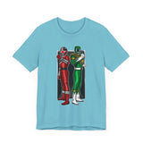 BFF Rangers Super Sentai T Shirt Custom Graphic Art Cosplay Shirts Green Ranger Power Rangers Retro Vintage 90s Tee
