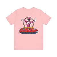Pink Zyuranger Super Sentai T Shirt Custom Graphic Art Cosplay Shirts Power Rangers Retro Vintage 90s Tee