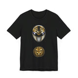 MMPR White Ranger Helmet Super Sentai T Shirt Custom Graphic Art Cosplay Shirts Power Rangers Retro Vintage 90s Tee